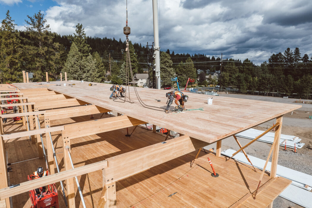 Cross-laminated Timber is a new building alternative that provides a sustainable building option.