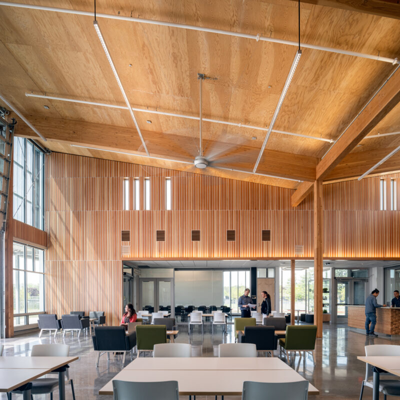 A Mass Timber building in Oregon that showcases wood's natural strength, beauty, and human-centric design.