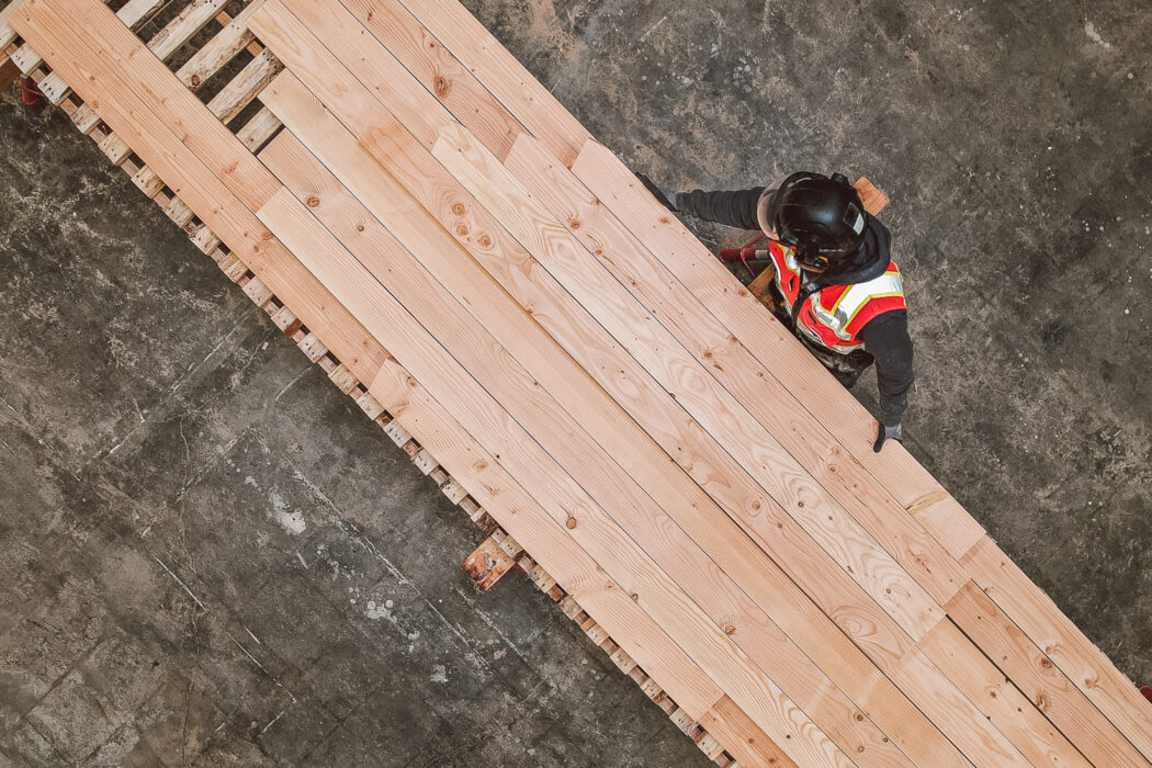 Timberlab's mass timber fabrication facility in Portland, Oregon