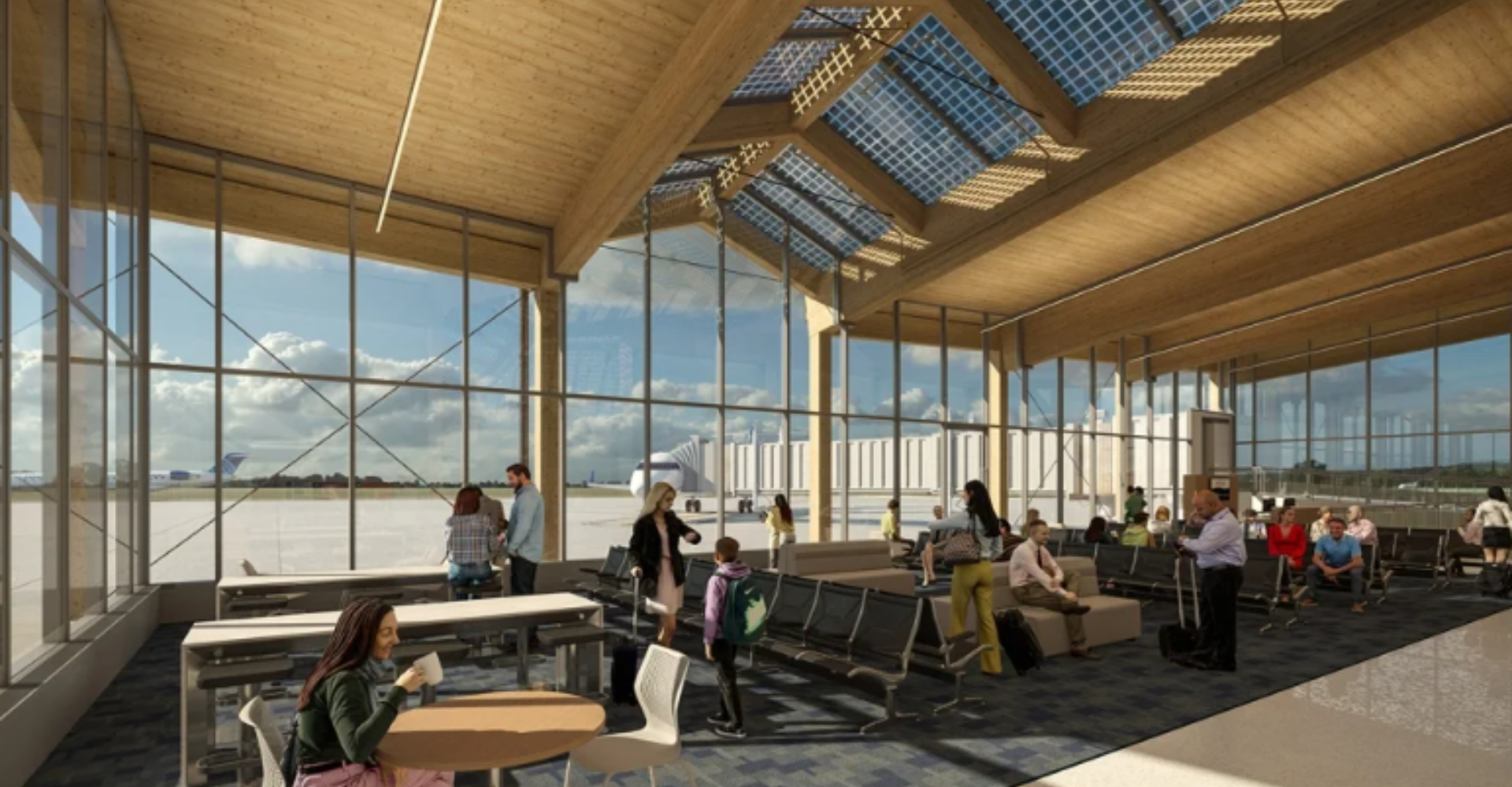 Interior rendering by HDR