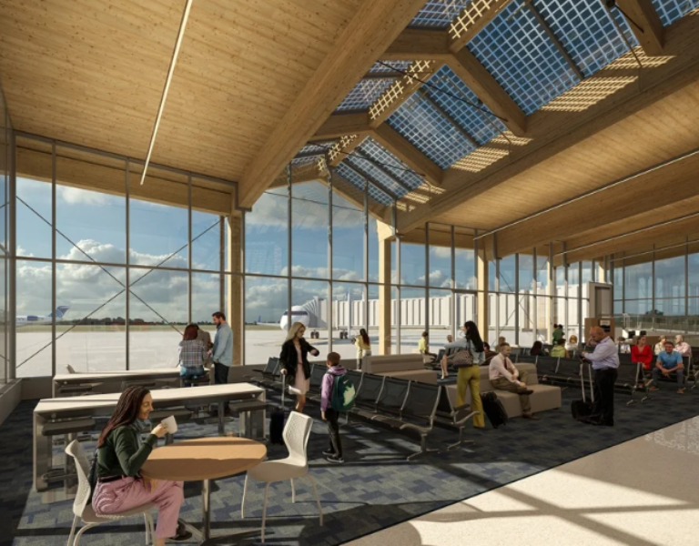 Interior rendering by HDR